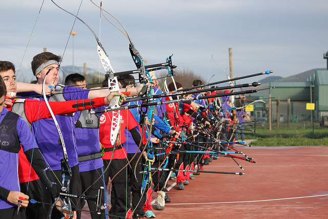 2&ordf; Tirada del Cto. Navarro de Tiro con Arco en Sala 2018 y 2&ordf; Tirada de los Juegos Deportivos de Navarra de Tiro con Arco en Sala 2017-2018